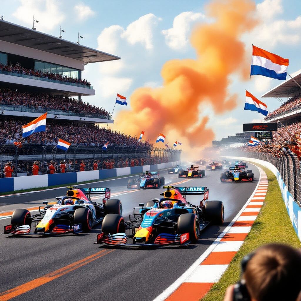Dutch Grand prix, Formula 1, Zandvoort, Netherlands
