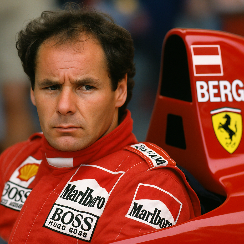 Gerhard Berger, Formula 1, Ferrari , Mclaren, Bennetton