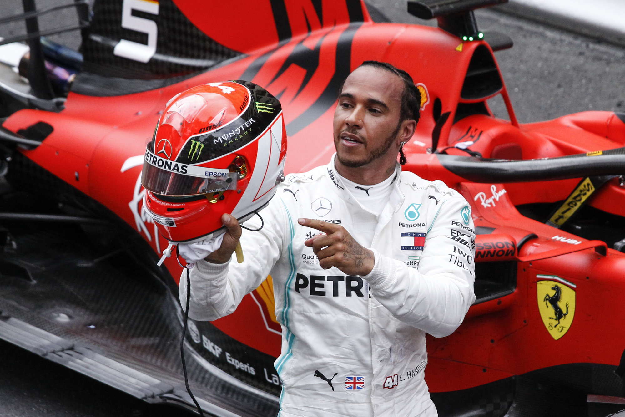 Ferrari, Lewis Hamilton